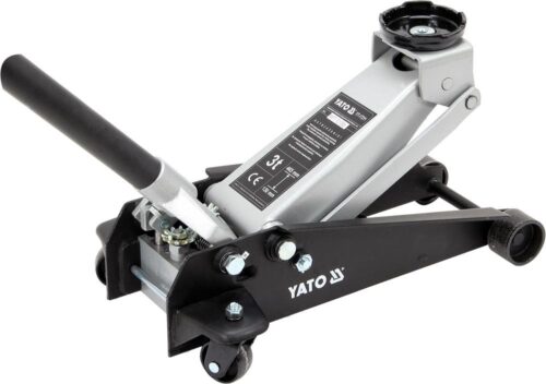 Cric hidraulic tip crocodil YATO YT-17211, capacitate ridicare 3 tone, inaltime ridicare 130-465 mm, bara actionare 1100 mm