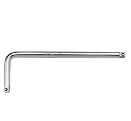 Maner antrenor chei TOPTUL AFAN1612, unghi 90 grade, antrenor patrat 1/2 inch, lungime 300 mm, latime 60 mm, crom vanadiu