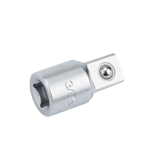 Adaptor chei tubulare TOPTUL CAEA0812, patrat 1/4 inch - 3/8 inch, lungime 26 mm, crom vanadiu, finisaj satinat