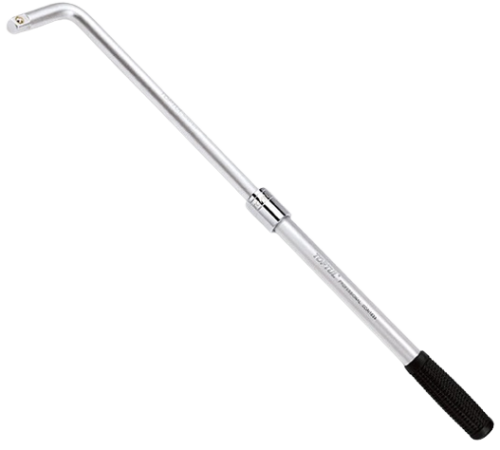Maner de forta TOPTUL GBAE0202, forma L, antrenor patrat 1/2 inch, lungime ajustabila