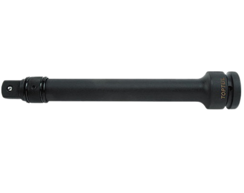 Prelungitor pentru chei de impact TOPTUL KACB1610, prindere patrat 1/2 inch, lungime 10 inch/ 254 mm, crom molibden