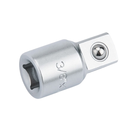 Adaptor chei tubulare TOPTUL CAEA1612, patrat 1/2 inch - 3/8 inch, lungime 36 mm, crom vanadiu, finisaj lucios