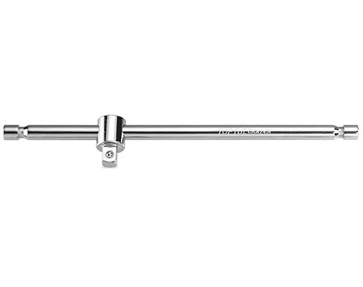 Maner de forta T cu cap culisant TOPTUL CTCA2451, antrenor patrat 3/4 inch, lungime 508 mm, crom vanadiu, finisaj satinat