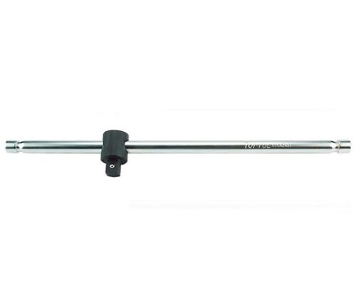 Maner de forta T cu cap culisant TOPTUL CTCA2446, antrenor patrat 3/4 inch, lungime 460 mm, crom vanadiu, finisaj satinat