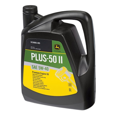 Ulei motor JOHN DEERE Plus-50 II 5W40 E9 VC50005X005, volum 5 litri