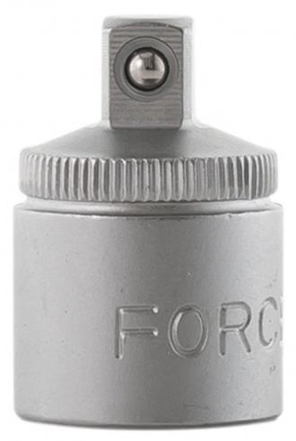 Adaptor pentru chei FORCE, antrenor patrat 3/8 inch, deschidere cheie 1/4 inch, lungime 35 mm
