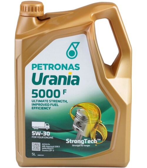 Ulei motor URANIA Petronas 5000 F 5W30 CF (URANIA FE), volum 5 litri, sintetic