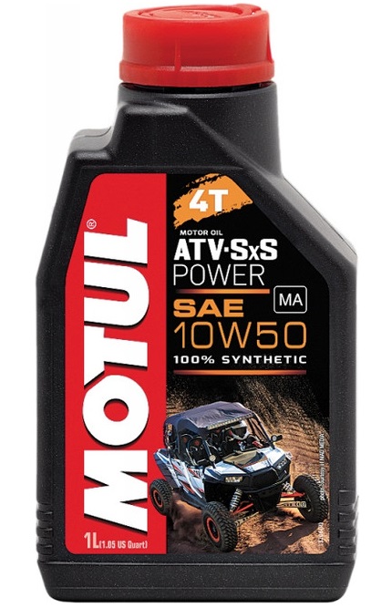 Ulei motor ATV MOTUL ATV-SXS POWER 4T 10W50 105900, volum 1 litru, sintetic