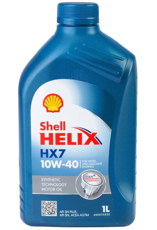 Ulei motor SHELL Helix HX7 10W40 550046272, volum 1 litru, sintetic