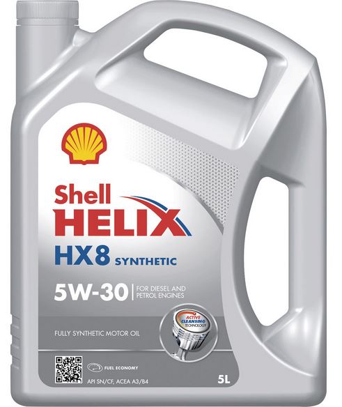 Ulei motor SHELL Helix HX8 ECT C3 5W30 550048100, volum 5 litri, sintetic