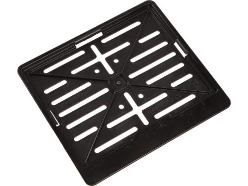 Suport pentru numar inmatriculare CARFACE DO CFCP91538, 200 x 160 mm, din plastic, negru