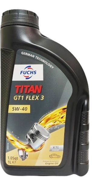 Ulei motor FUCHS TITAN GT1 FLEX 3 5W40, volum 1 litru, sintetic