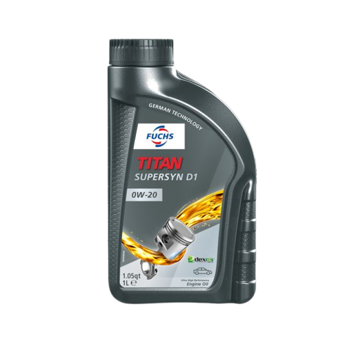 Ulei motor FUCHS TITAN SUPERSYN D1 0W20, volum 1 litru, sintetic