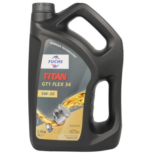 Ulei motor FUCHS TITAN GT1 FLEX 34 5W30, volum 5 litri, sintetic