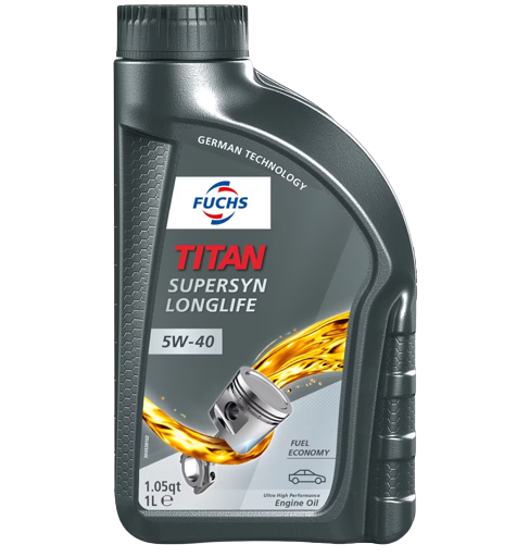 Ulei motor FUCHS TITAN SUPERSYN LONGLIFE 5W40, volum 1 litru, sintetic