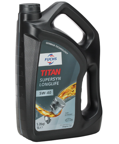 Ulei motor FUCHS TITAN SUPERSYN LONGLIFE 5W40, volum 5 litri, sintetic