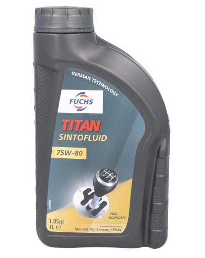 Ulei transmisie manuala FUCHS TITAN SINTOFLUID 75W80, volum 1 litru