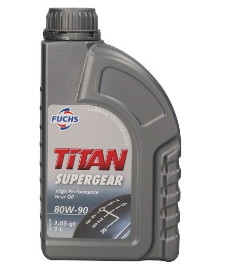 Ulei pentru angrenaje FUCHS TITAN SUPERGEAR 80W90, volum 1 litru