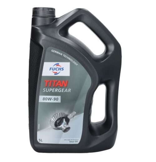 Ulei pentru angrenaje FUCHS TITAN SUPERGEAR 80W90, volum 5 litri