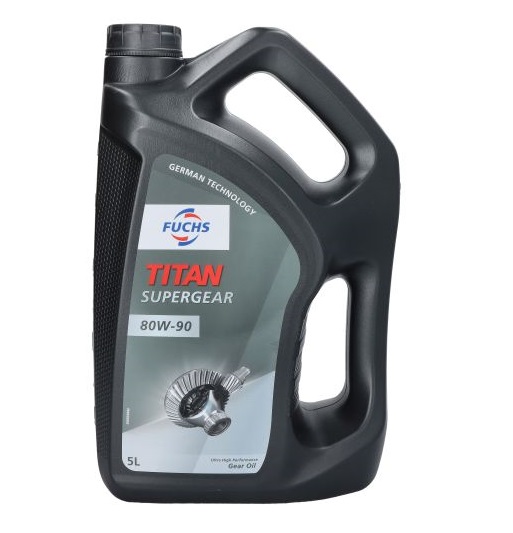Ulei pentru angrenaje FUCHS TITAN SUPERGEAR 80W90, volum 5 litri