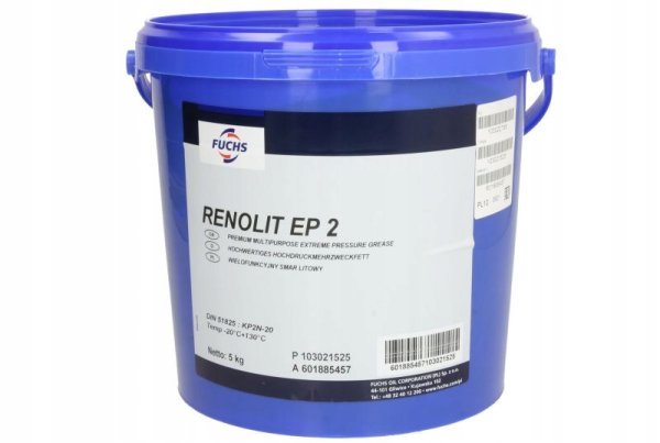 Vaselina FUCHS RENOLIT EP2, recipient 5 kg, maro translucid