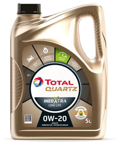 Ulei motor TOTAL Quartz Ineo X LongLife 0W20, volum 5 litri, sintetic