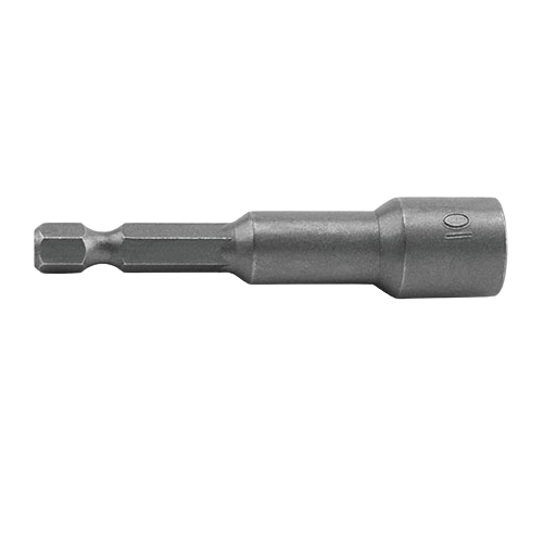 Suport tubular pentru bit insurubare TOPTUL BEAA0807, magnetic, antrenor 1/4 inch, deschidere cheie 7 mm, lungime 65 mm, blister