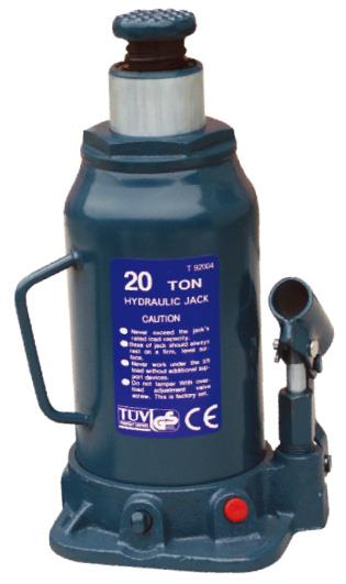Cric hidraulic tip sticla TONGRUN T92004, capacitate maxima ridicare 20 T