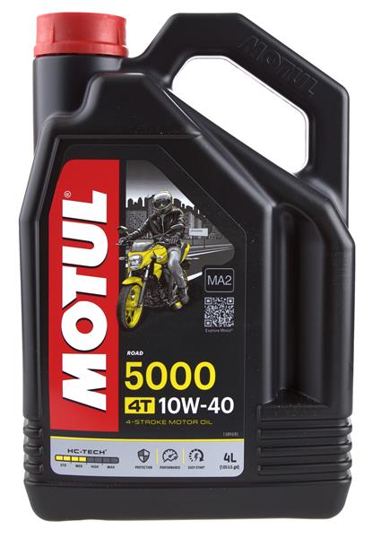 Ulei motor 4T MOTUL 5000 10W40, volum 4 litri