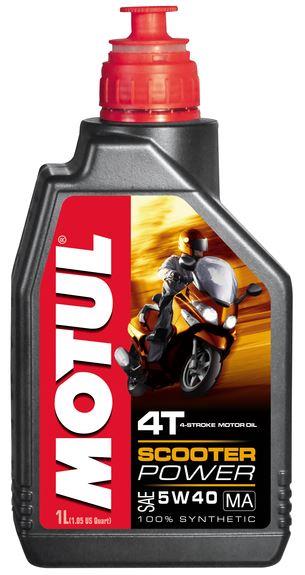 Ulei motor 4T MOTUL Scooter Power 5W40 MA, volum 1 litru, sintetic