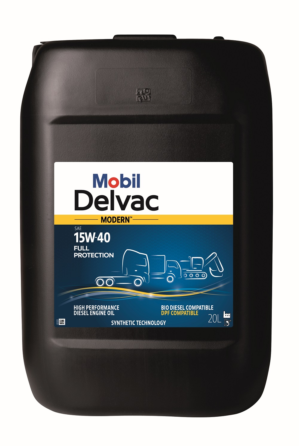 Ulei motor MOBIL DELVAC MODERN 15W40 FULL PROTECTION MD15W40FP/20, volum 20 litri, sintetic