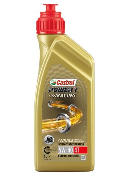Ulei motor moto CASTROL Power 1 Racing 4T 5W40 14EAFF, volum 1 litru, sintetic