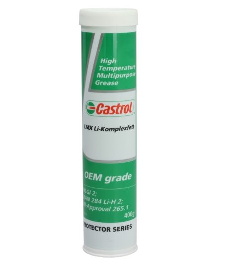 Vaselina pentru rulmenti CASTROL LMX Li-Komplexfett 155ED4, volum 0.4 kg, cu uleiuri minerale