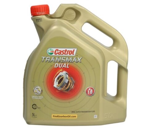 Ulei pentru cutie viteze DSG dublu ambreaj CASTROL Transmax Dual 15D917, volum 5 litri, sintetic