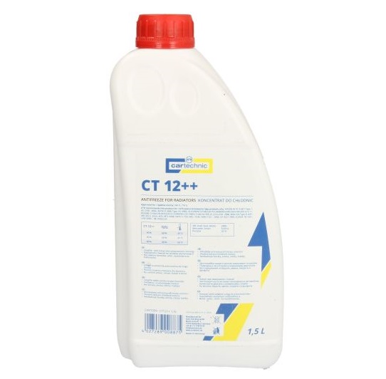 Antigel concentrat CARTECHNIC CT12++/G40, volum 1.5 litri, violet