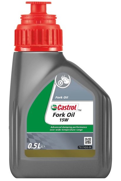 Ulei pentru amortizoare moto CASTROL FORK OIL 15W 15199D, volum 0.5 litri