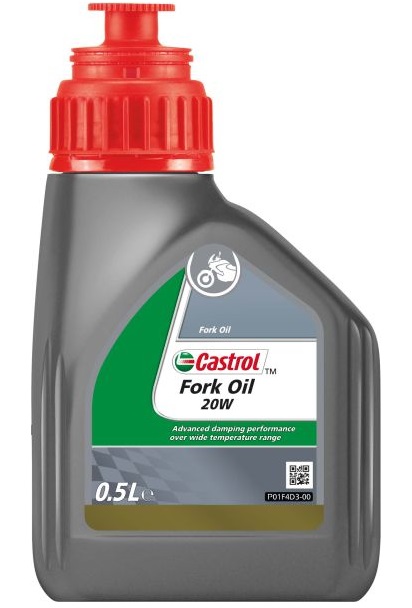 Ulei pentru amortizoare moto CASTROL FORK OIL 20W 15199E, volum 0.5 litri
