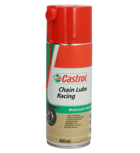Spray lubrifiant pentru lant CASTROL Chain Lube Racing 15512B, 400 ml, sintetic