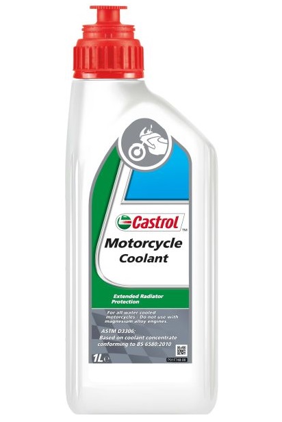 Antigel pentru motocicleta CASTROL Motorcycle Coolant, volum 1 litru, diluat