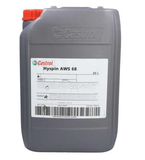 Ulei hidraulic CASTROL Hyspin AWS 68 1443B9, volum 20 litri, mineral