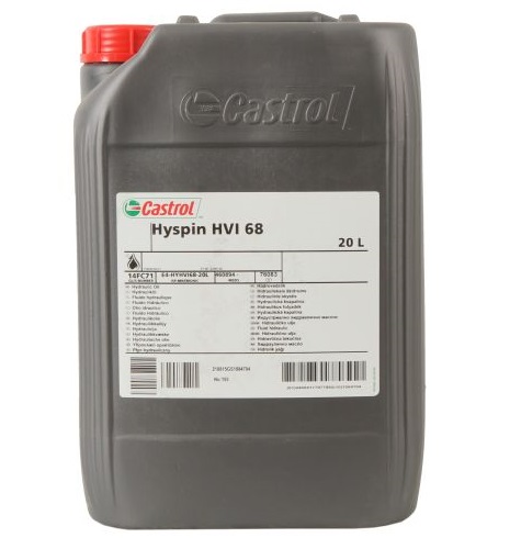 Ulei hidraulic CASTROL Hyspin HVI 68 14FC71, volum 20 litri