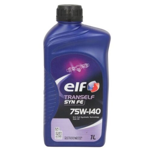 Ulei transmisie manuala ELF TRANSELF SYN FE 75W140, volum 1 litru, sintetic
