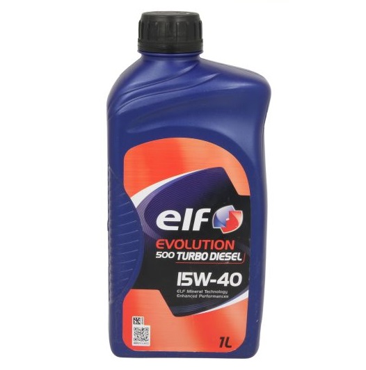 Ulei motor ELF EVOLUTION 500 Turbo Diesel 15W40, volum 1 litru, mineral