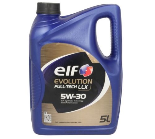 Ulei motor ELF EVOLUTION FULL-TECH LLX 5W30, volum 5 litri, sintetic