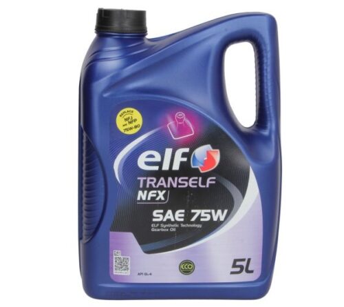 Ulei transmisie manuala ELF TRANSELF NFX 75W (inlocuieste NFJ si NFP 75W80), volum 5 litri, API GL4
