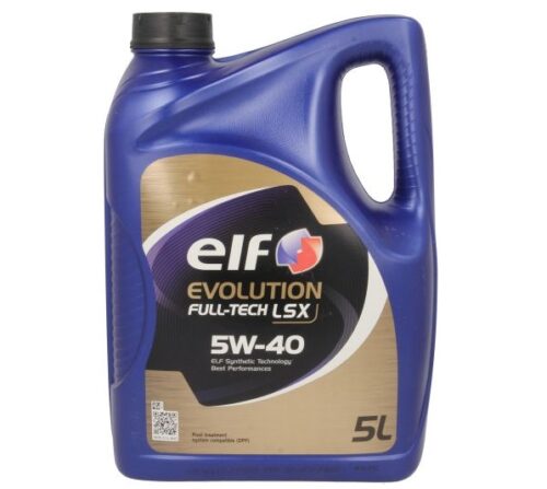 Ulei motor ELF EVOLUTION FULL-TECH LSX 5W40, volum 5 litri, sintetic