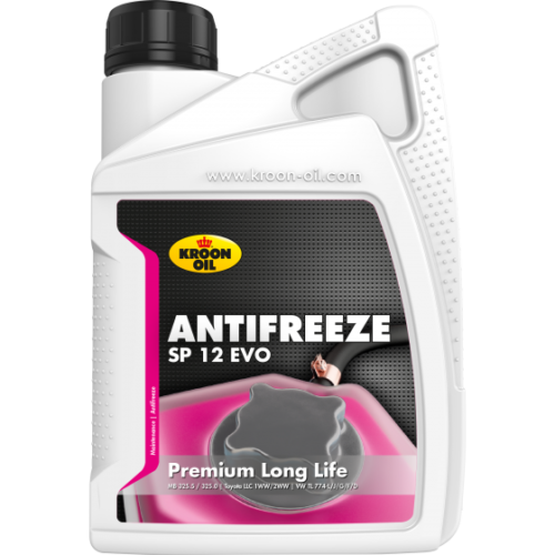 Antigel KROON OIL Antifreeze SP 12 EVO Premium Long Life 36995, roz, volum 1 litru