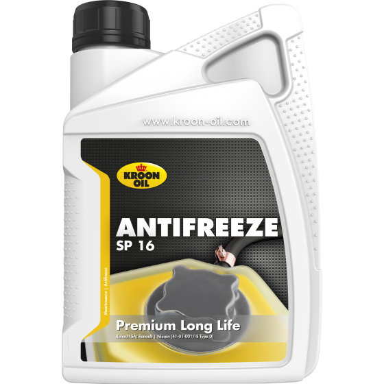 Antigel KROON OIL Antifreeze SP 16 Premium Long Life 32983, galben, volum 1 litru