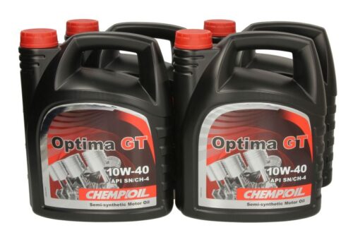 Ulei motor CHEMPIOIL Optima GT SN/CH-4 10W40, set 4 x 4 litri, semi sintetic