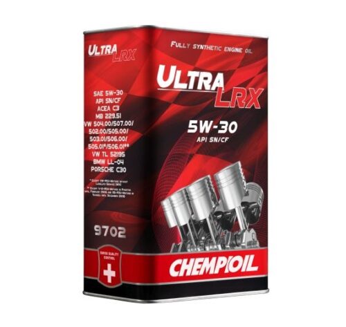 Ulei motor CHEMPIOIL Ultra LRX C3 5W30 API SN/CF, volum 4 litri, sintetic, ambalaj metalic